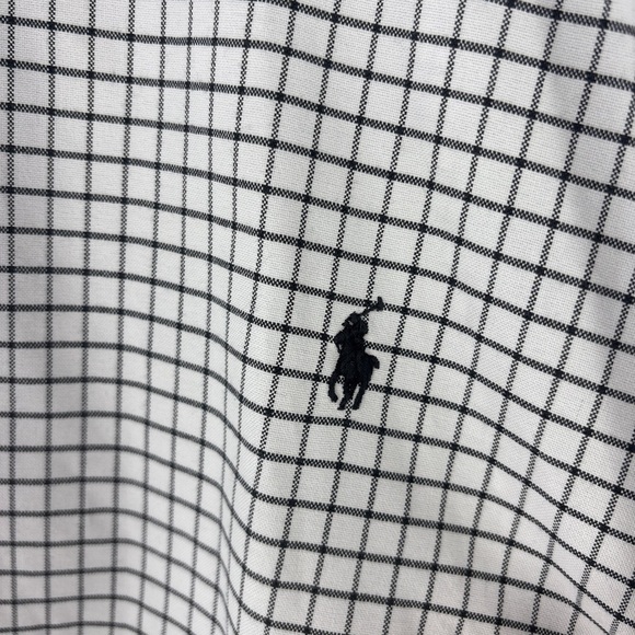 Polo Ralph Lauren Button Down Shirt Mens 4XL Check Pattern Big And Tall - Picture 2 of 7